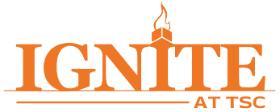 IGNITE at TCC Logo in Orange